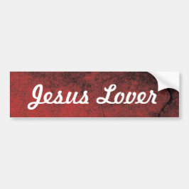 Christlich Jesus Lover Autoaufkleber