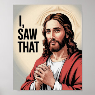 Christlich Jesus Meme   Humoraler Jesus, den ich g Poster