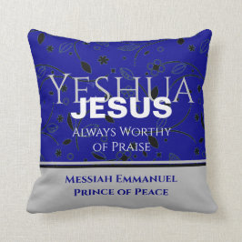 Christlich JESUS VERDIENT IMMER PRAISE Weihnachten Kissen