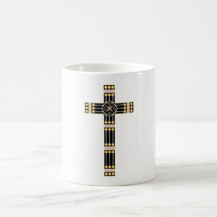 Christlich-katholische Kreuzreligiös-Gottsymbol ge Kaffeetasse