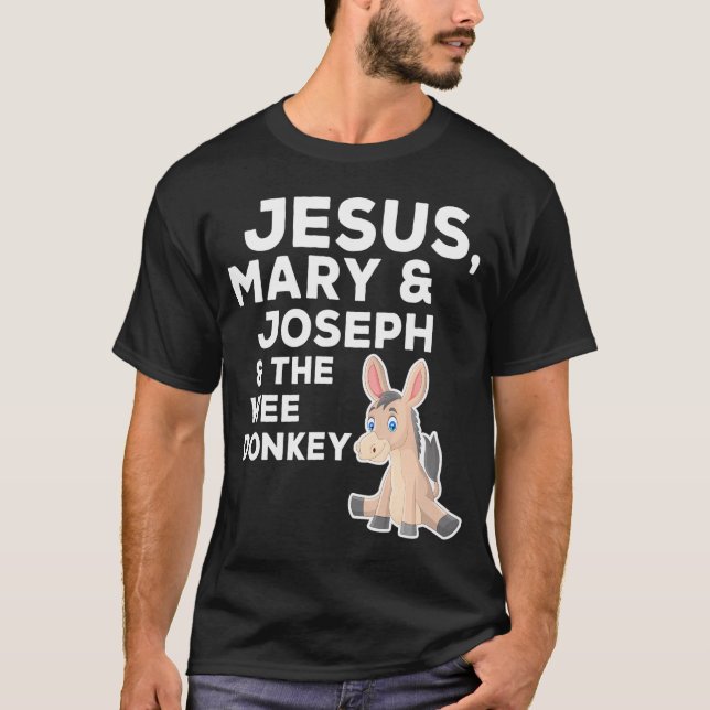 Christlich Ließ ich Ihnen von meinem Jesus erzähle T-Shirt (Vorderseite)
