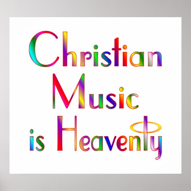 Christlich Music Poster (Vorne)