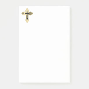 Christlich orthodox Kreuz Post-it Klebezettel