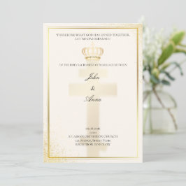 Christlich-orthodoxe Einladung zur Hochzeit