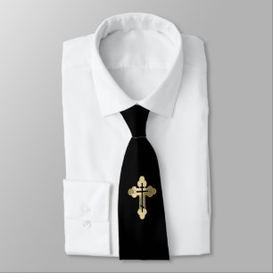 Christlich-orthodoxes Kreuz Krawatte