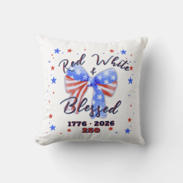 Christlich-patriotische Amerika 250-Feier Kissen
