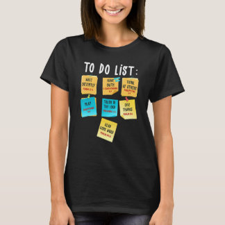 Christlich, Planer Jesus Note Paper zu führen T-Shirt