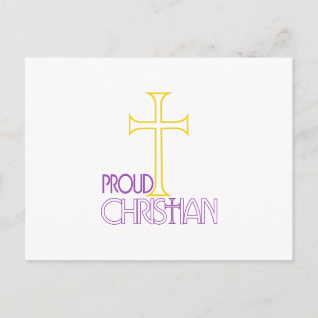 Christlich Postkarte (Vorderseite)