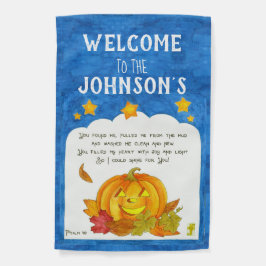 Christlich Pumpkin Willkommen Personalisiert