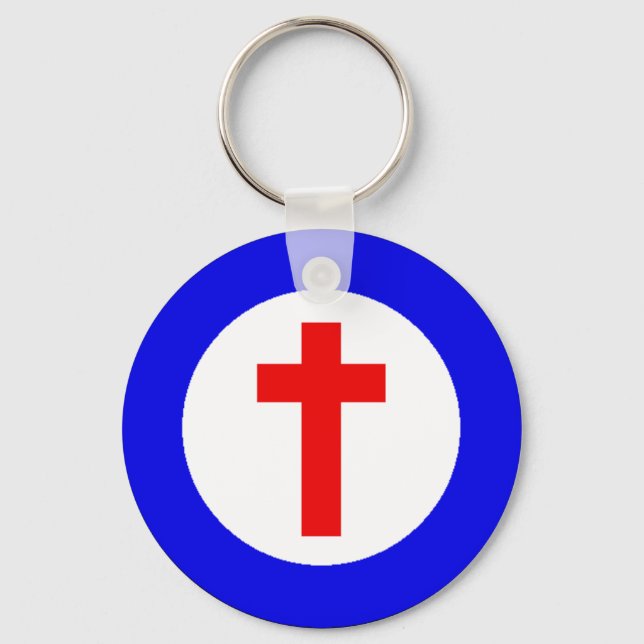 Christlich Roundel Schlüsselanhänger (Vorderseite)