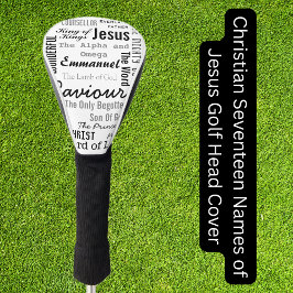 Christlich siebzehn Namen Jesu Golf Headcover