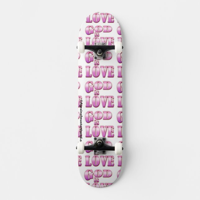 Christlich Skateboard (Vorderseite)