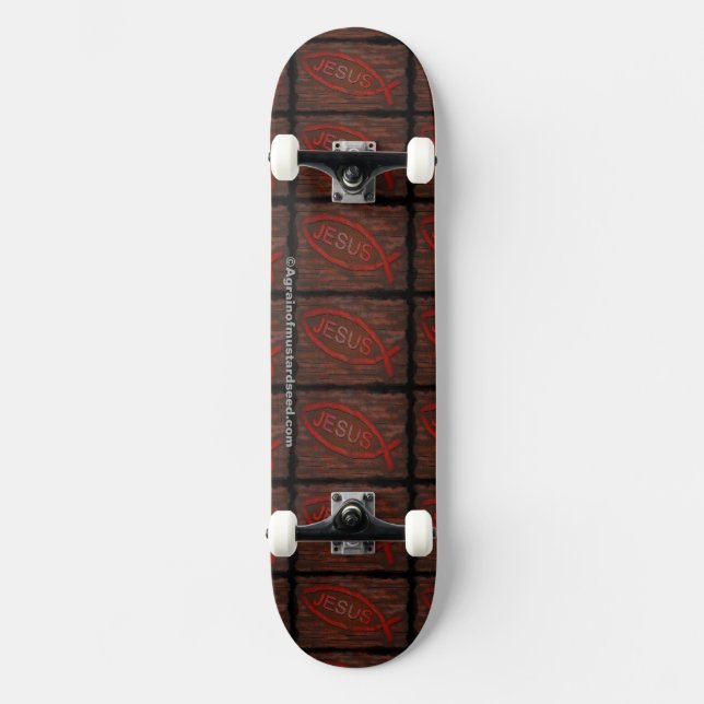 Christlich Skateboard (Vorderseite)