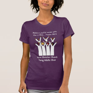 Christlich stellen Sie einen frohen T-Shirt