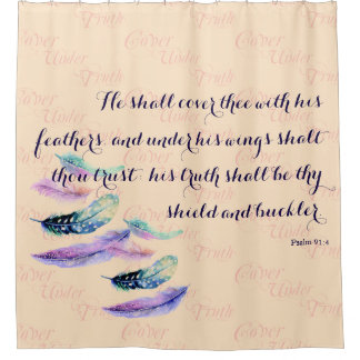 CHRISTLICH WIRD ER SIE ABDECKEN DUSCHVORHANG