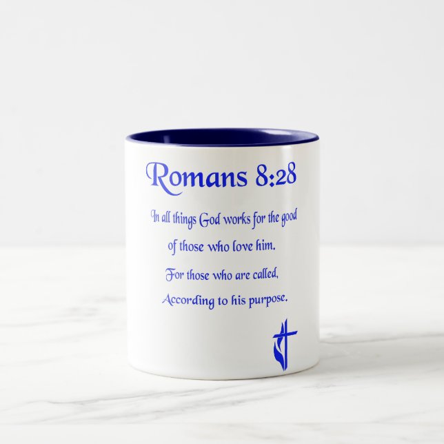 Christlich Zweifarbige Tasse (Mittel)