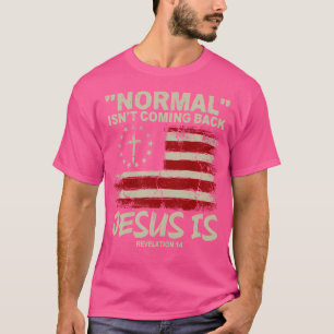 Christliche amerikanische Flagge Normal kommt nich T-Shirt
