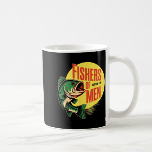 Christliche Angler Fischer der Menschen Matthäus 4 Kaffeetasse