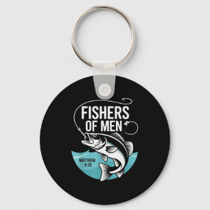 Christliche Angler Fischer von Menschen Matthäus 4 Schlüsselanhänger