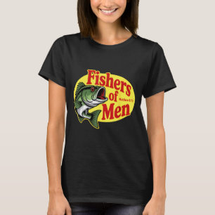Christliche Angler Fischer von Menschen Matthäus 4 T-Shirt