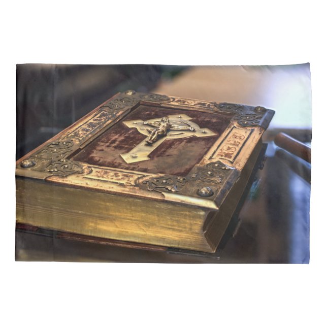 Christliche Antike Bibel Kissenbezug (Rückseite)