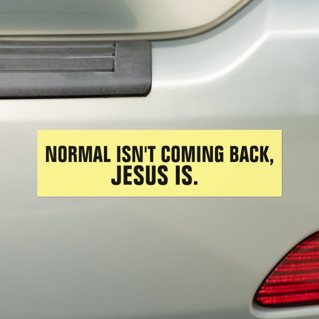 CHRISTLICHE AUTOAUFKLEBER NORMALERWEISE KOMMEN NIC (Auf Auto)