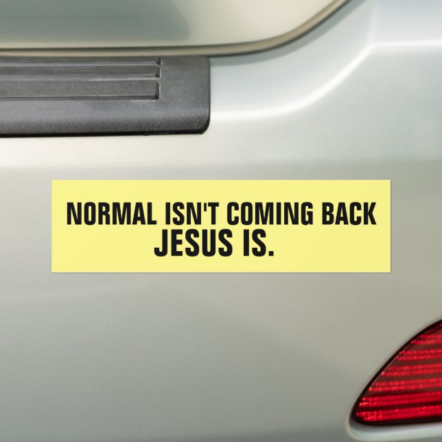 CHRISTLICHE AUTOAUFKLEBER NORMALERWEISE KOMMEN NIC (Auf Auto)