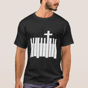 Christliche Band Christlich Piano Rock T-Shirt