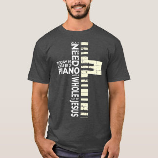 Christliche Band Musiker Rock Music Piano T-Shirt