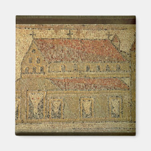 Christliche Basilika, Mosaikplasterung, römischer Magnet