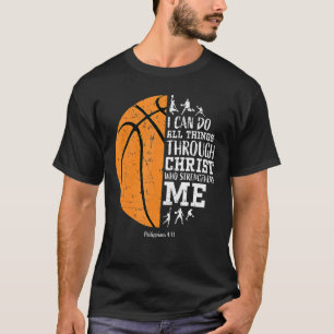 Christliche Basketball-Shirts Männer Jungen Kinder T-Shirt