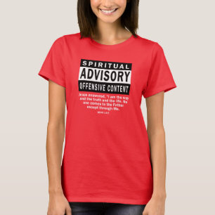 Christliche Beratung John 14:6 Christliche Zitate T-Shirt