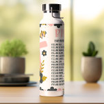 Christliche Bibel-Notrufnummern Trinkflasche<br><div class="desc">Bleibe und inspiriert mit dieser einzigartigen Wasserflasche mit essenziellen Bibelversen und Notrufnummern. Das beruhigende Blumendesign in Aquarelltönen verleiht der Touch der Ruhe,  während die praktischen Informationen in schwierigen Zeiten Komfort und Anleitung bieten. Ideal für den Alltag,  für Abenteuer im Freien oder als nachdenkliches Geschenk für einen Glaubensfreund.</div>