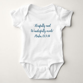 Christliche Bibel Vers Baby Bodysuit Strampler