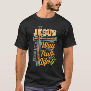 Christliche Bibel Verse Glaube Follower T-Shirt