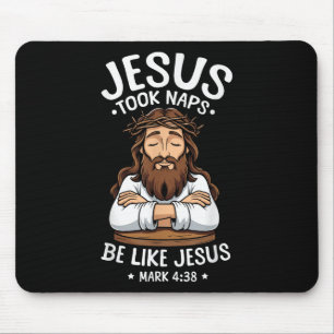 Christliche Bibel Verse Glaube Gott Puh Jesus nahm Mousepad