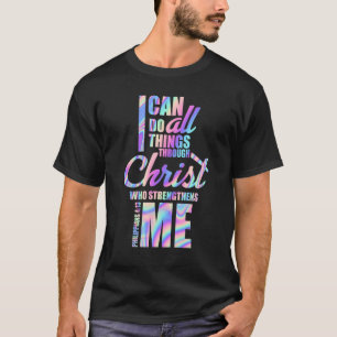 Christliche Bibel Verse Religiöse Stärken T-Shirt
