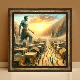 Christliche Bibelgiganten in Kanan Art Poster