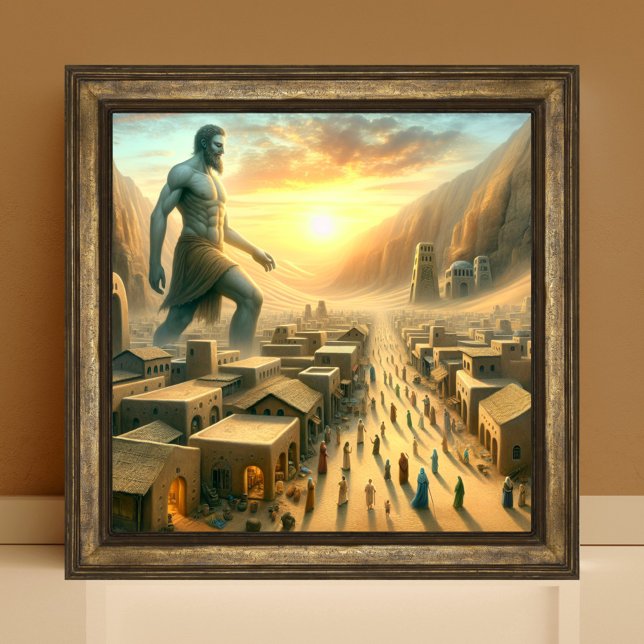 Christliche Bibelgiganten in Kanan Art Poster (Von Creator hochgeladen)