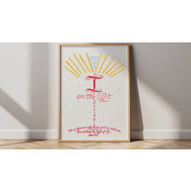 Christliche Bibelverse Jesus Johannes 8 12