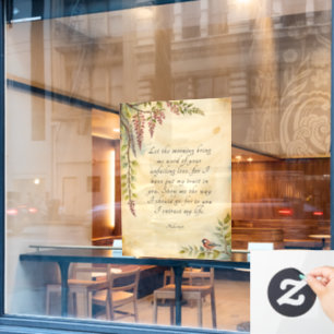 Christliche Bibelverse Kunst Fensteraufkleber
