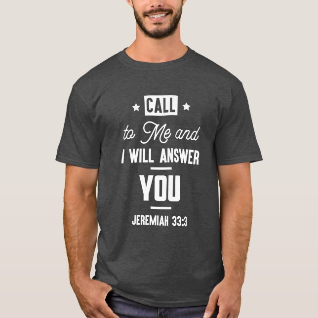 Christliche Bibelverse-Schrift Religiöse Geschenke T-Shirt (Vorderseite)