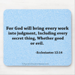 Christliche Bibelzitate Mousepad