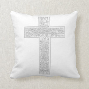 Christliche biblische Namen Jesu Christi Kissen