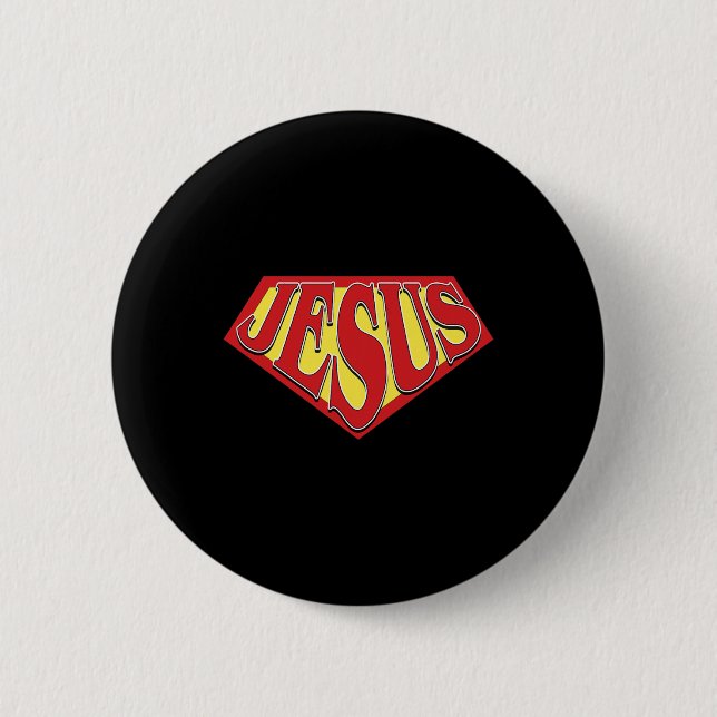 Christliche Bodybuilding Button (Vorderseite)