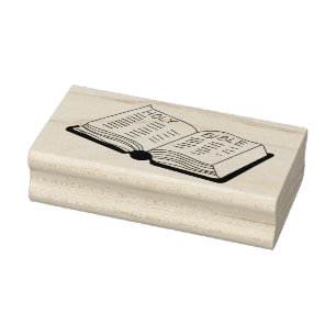 Christliche Briefmarke der Heiligen Bibel Holzkaut Gummistempel