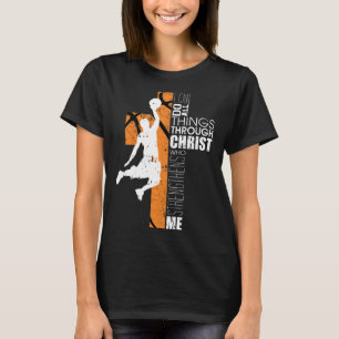 Christliche Bysketbyll Boys Girls Gift Philippinen T-Shirt