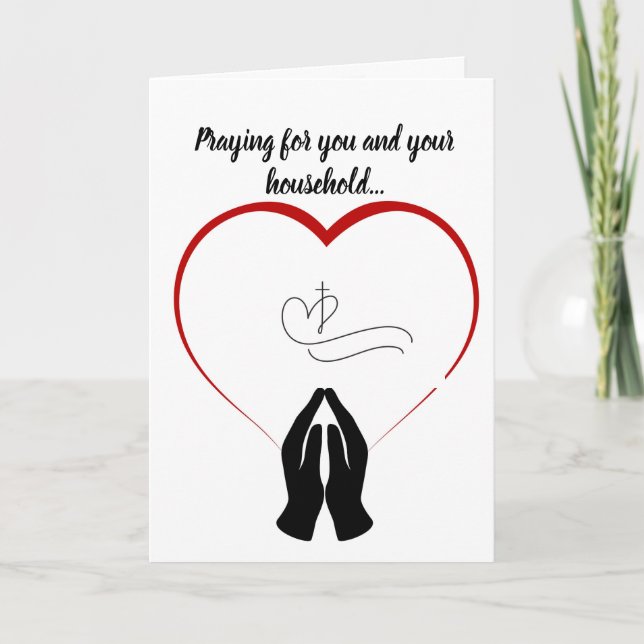 Christliche Condolence Card Karte (Vorderseite)