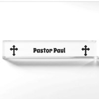 Christliche Cross Custom Pastor