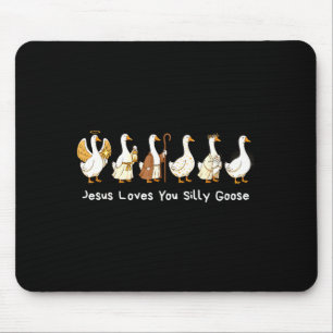 Christliche Dumme Gans Glaubensbasiert Jesus Liebt Mousepad